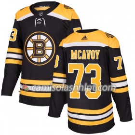Camisola Boston Bruins Charlie McAvoy 73 Adidas 2017-2018 Preto Authentic - Homem